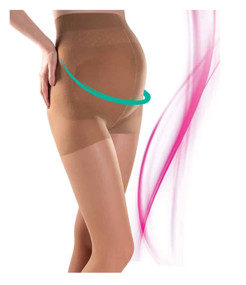 220 Yves Morel Medica Mamma 20 Den - Black - Image 1