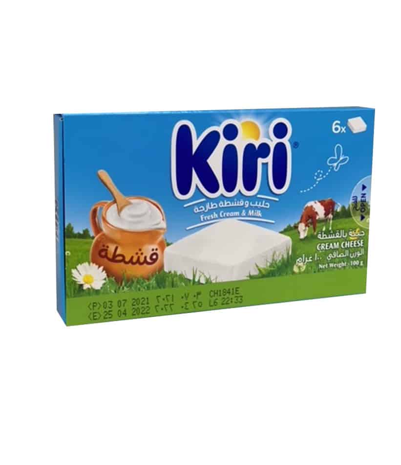 Kiri Cream Cheese *6 Portions 100G - WasilOnline