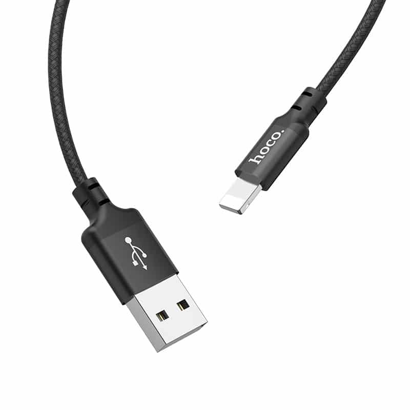 HOCO, Type-C to Lightning Cable PD 20W Fast Charging, 1 Meter - Black ...
