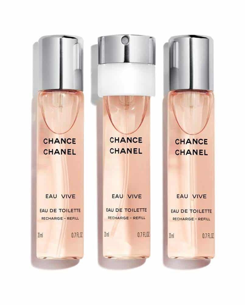 Chanel, Chance Eau Vive Twist & Spray Eau De Toilette Refill 3x20ml For  Women - WasilOnline