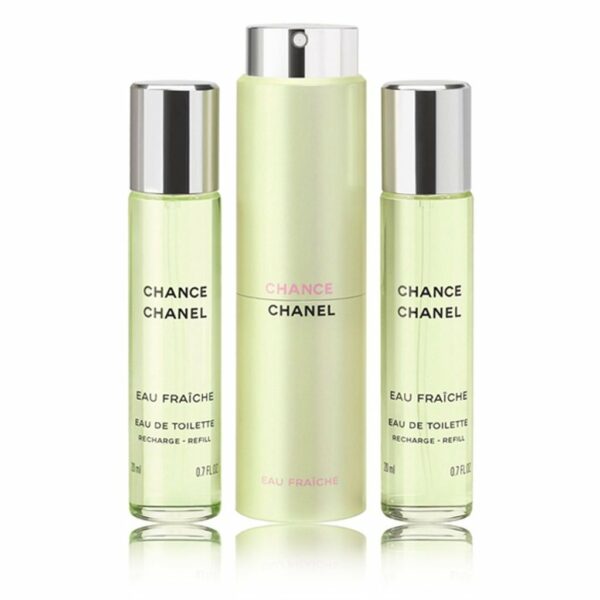 Chanel, Chance Eau Fraiche Eau De Toilette Refillable Spray 3X 20 ml ...