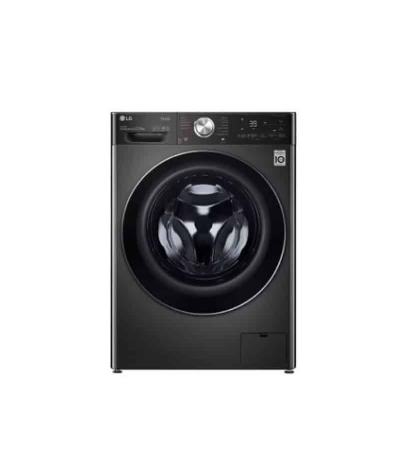 WDV1260BRP LG Washer Dryer 12/8KG 1400Prm, Black, Glass Door, WDV1260BRP - Image 1